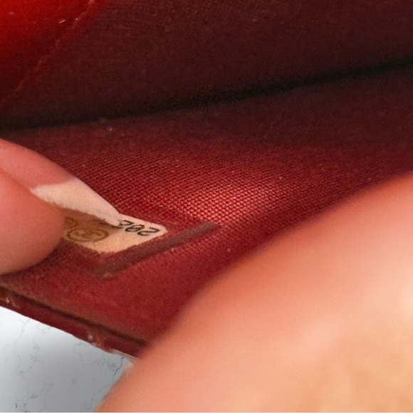 Chanel Patent Quilted Brilliant Wallet On Chain WOC Red - Picture 12 of 12